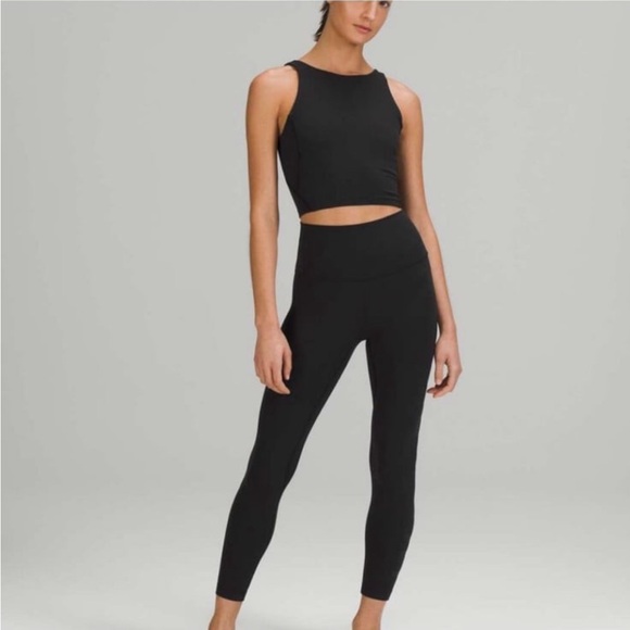 Lululemon Align Logo Legging Black 25” Size 0 - Picture 2 of 3